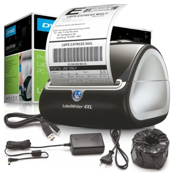 Drukarka etykiet DYMO LabelWriter 4XL 300 dpi / do 105 mm / PC / Mac / USB