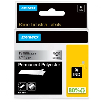 Taśma poliestrowa DYMO Rhino 18487 19mm x 5,5m