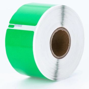 Etykiety Specmark LW-99012 36 x 89 mm 260 szt. / zielone / czarny nadruk / do drukarek etykiet DYMO LabelWriter
