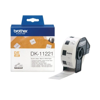 Etykiety Brother DK-11221 23 x 23 mm 1000 szt. / papierowe / do drukarek Brother QL