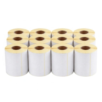 Etykiety termiczne Specmark 105 x 148 mm 500 szt. / kurierskie / papierowe / gilza fi40 / zestaw 12 szt.