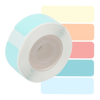 Etykiety Phomemo DCP1430-160T5 14 x 30 mm 160 szt. / papierowe / MIX kolorów / czarny nadruk / mocny klej / do drukarki D30S / zestaw 5 szt.