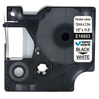 Taśma elastyczna Specmark D1 16953 12 mm x 3,5 m / do drukarek DYMO D1