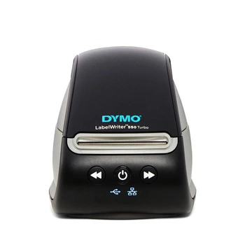 Drukarka etykiet DYMO LabelWriter LW 550 Turbo 300 DPI szer. do 62 mm | USB i LAN