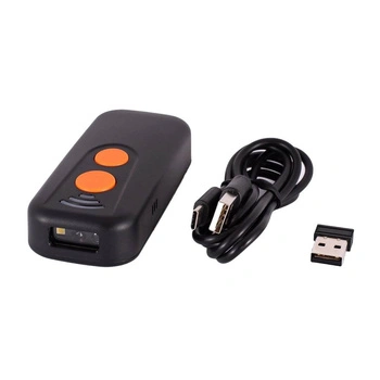 Czytnik kodów HDWR HD7600 / bezprzewodowy / kody 1D 2D / BT / radiowa 2.4 GHz / skan automatyczny / USB