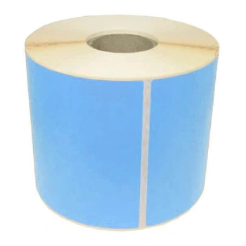 Etykiety termiczne Specmark 70 x 50 mm 1000 szt. / papierowe / niebieskie / gilza fi40