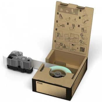 Taśma Epson BR-PT50YB-E 50 mm x 45 m / żółta / do drukarek Epson LabelWorks