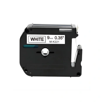 Taśma Specmark M-K221 9 mm x 8 m / nielaminowana / M-tape do drukarek Brother