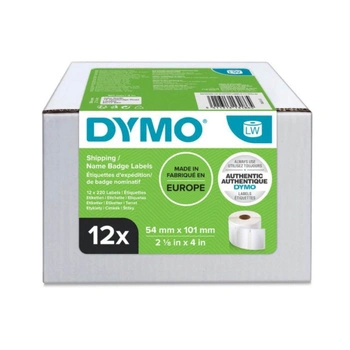 Etykiety DYMO LW S0722420 54mm x 101mm 260 szt. / do drukarki etykiet DYMO LabelWriter / opakowanie 12 szt.