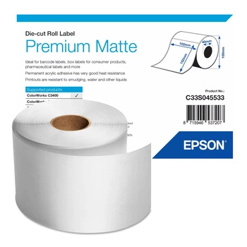 Etykiety Epson Matte Premium C33S045533 102mm x 152mm do drukarki etykiet ColorWorks