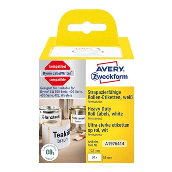 Etykiety Avery Zweckform 102 x 59 mm A1976414 Heavy Duty