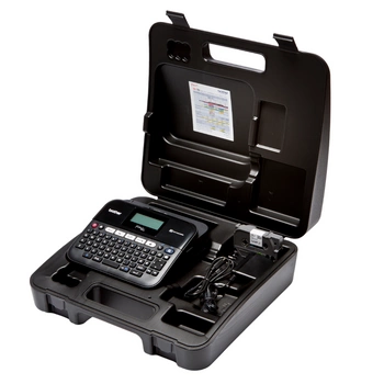 Drukarka etykiet Brother P-touch D450VP 180 dpi / do 18 mm / PC / Mac / USB / z walizką w zestawie