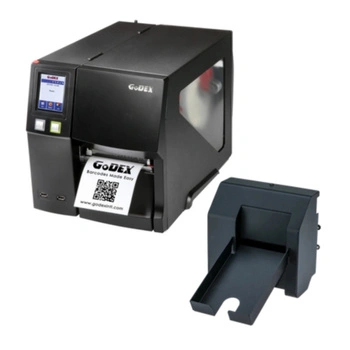 Drukarka etykiet Godex ZX1300i+ termotransferowa 300 dpi / do 105,7 mm / PC / Mac / USB / USB HOST / Ethernet / RS232 / z nożem rotacyjnym w zestawie
