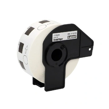 Etykiety Specmark DK-11219 fi 12 mm 1200 szt. / papierowe / okrągłe / do drukarek Brother QL