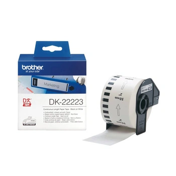 Taśma Brother DK-22223 50 mm x 30,48 m / mocny klej / do drukarek Brother QL