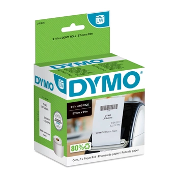 Taśma DYMO LW 2191636 57mm x 91m / paragonowa / bez kleju / do drukarek etykiet LabelWriter