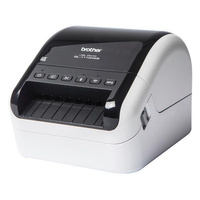 Drukarka etykiet Brother QL-1110NWBc 300 DPI do 103,6 mm PC, Mac: USB, Ethernet, Wi-Fi, Bluetooth (MFI, AirPrint)