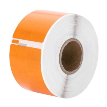 Etykiety Specmark LW-11352 25 x 54 mm 500 szt. / pomarańczowe / czarny nadruk / do drukarek etykiet DYMO LabelWriter
