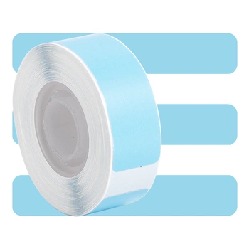 Etykiety Phomemo DCP1450-130BU 14x50 mm 130 szt. / papierowe / niebieskie / czarny nadruk / do drukarki D30S