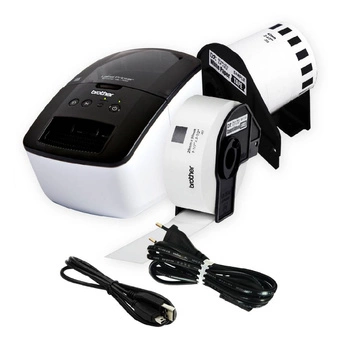 Drukarka etykiet Brother QL-700 300 dpi / do 62 mm / PC / Mac / USB