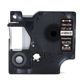Taśma winylowa Specmark Rhino 1805435 12 mm x 5,5 m / do drukarek DYMO D1