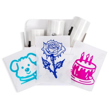 Taśma Phomemo Q22-TTRMS-S01 50 mm x 3,5 m / transparentny / 3 kolory nadruku / do drukarek serii M0