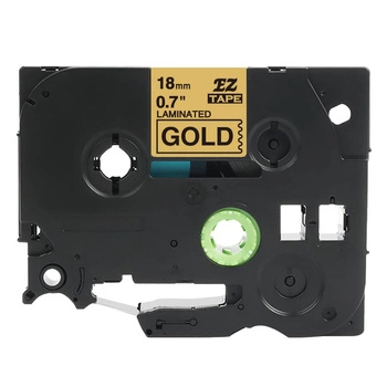 Taśma Specmark TZe-841 18 mm x 8 m / złota / czarny nadruk / do drukarek Brother P-touch