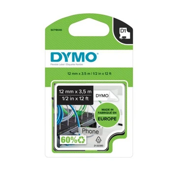 Taśma DYMO Rhino D1-16957 S0718040 12 mm x 3,5 m / do drukarek DYMO D1