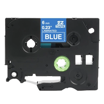 Taśma Specmark TZe-515 6 mm x 8 m / niebieska / biały nadruk / do drukarek Brother P-touch