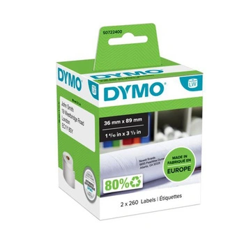 Etykiety DYMO LW 99012 36mm x 89mm 260 szt. / do drukarki etykiet DYMO LabelWriter