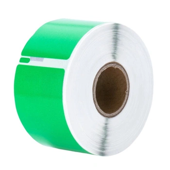 Etykiety Specmark LW-99012 36 x 89 mm 260 szt. / zielone / czarny nadruk / do drukarek etykiet DYMO LabelWriter
