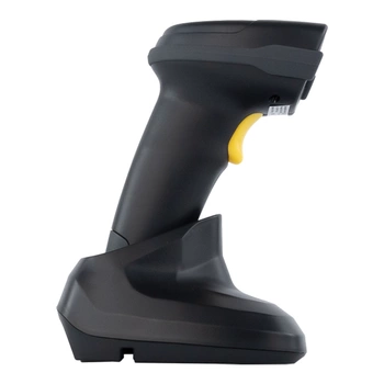 Czytnik kodów HDWR HD-LR66 / bezprzewodowy / kody 1D 2D Aztec / BT / radiowa 2.4G / skan automatyczny / USB / stacja dokująca