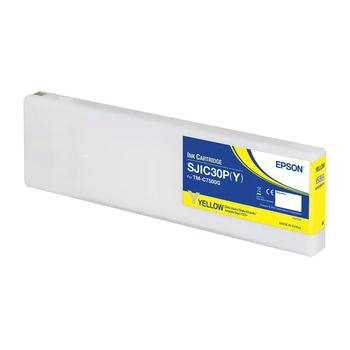 Tusz Epson SJIC30P(Y) yellow / do drukarek Epson ColorWorks C7500G