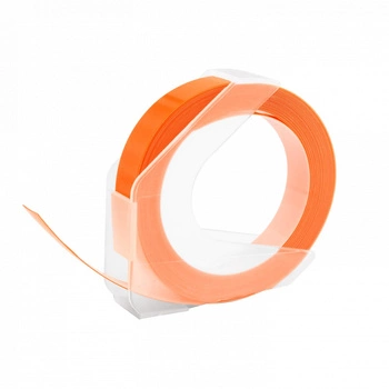 Taśma Specmark S0898270 9 mm x 3 m / fluorescencyjna pomarańczowa / do wytłaczarki DYMO Omega