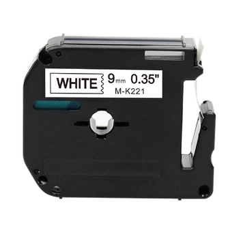 Taśma Specmark M-K221 9 mm x 8 m / nielaminowana / M-tape do drukarek Brother