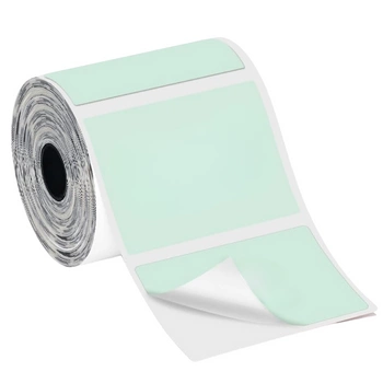 Etykiety Phomemo WP4030-230GR 40x30 mm 230 szt. / zielone / czarny nadruk / do drukarki serii M