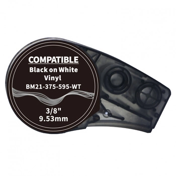 Taśma winylowa Specmark BM21-375-595-WT 9,53mm x 6,4m do drukarki Brady