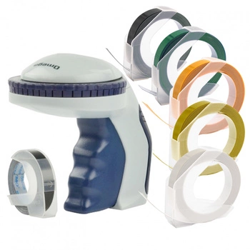 Wytłaczarka DYMO Omega 12748 / do 9 mm / z 6 szt. taśm 3D w zestawie