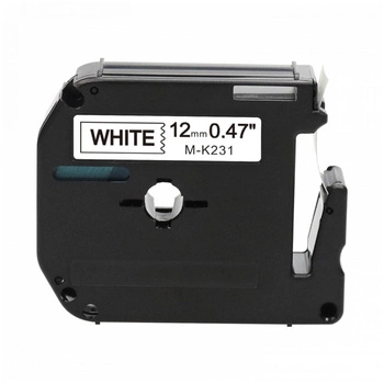 Taśma Specmark M-K231 12 mm x 8 m / nielaminowana / M-tape do drukarek Brother