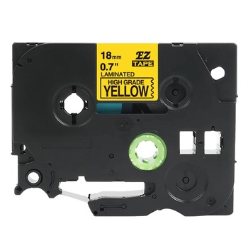 Taśma Specmark TZe-641 18 mm x 8 m / żółta / czarny nadruk / do drukarek Brother P-touch