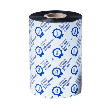 Kalka barwiąca Brother BSS-1D450-110 110 mm x 450 m / woskowo-żywiczna / termotransferowa / czarna