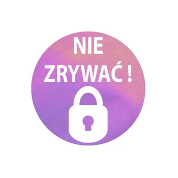 Etykieta plomba kameleon Specmark fi 30 mm 250 szt. / okrągłe / wielokolorowa / biały nadruk / gilza fi40