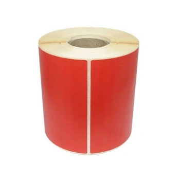 Etykiety termiczne Specmark 100 x 25 mm 2000 szt. / papierowe / czerwone / gilza fi40