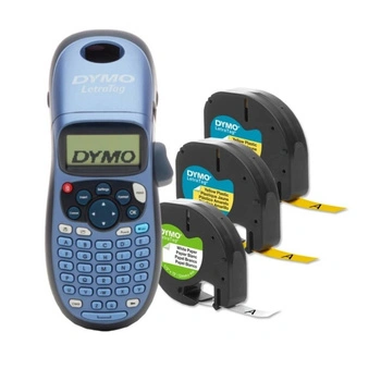 Drukarka etykiet DYMO LetraTag 100H 160 dpi / do 12 mm / z 3 szt. taśm LT w zestawie
