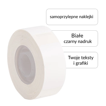 Etykiety Phomemo DP1530-210 15 x 30 mm 210 szt. / papierowe / do drukarki D30