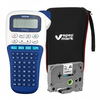 Drukarka etykiet Brother P-touch H107B 180 dpi / do 12 mm / z walizką w zestawie