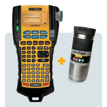 Drukarka etykiet DYMO RHINO 5200 + kubek Contigo Byron gratis