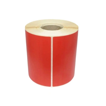 Etykiety termiczne Specmark 70 x 35 mm 2000 szt. / papierowe / czerwone / gilza fi40