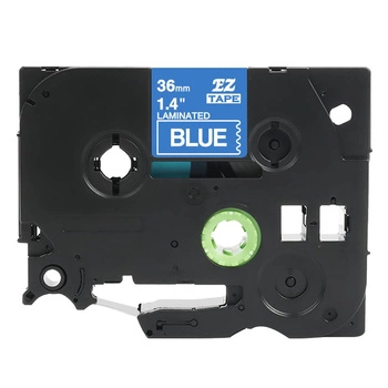 Taśma Specmark TZe-565 36 mm x 8 m / niebieska / biały nadruk / do drukarek Brother P-touch