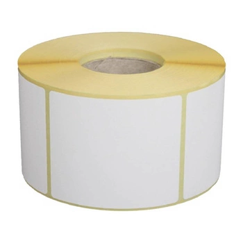 Etykiety termiczne papierowe 55mm x 66mm 800szt średnica gilzy fi40